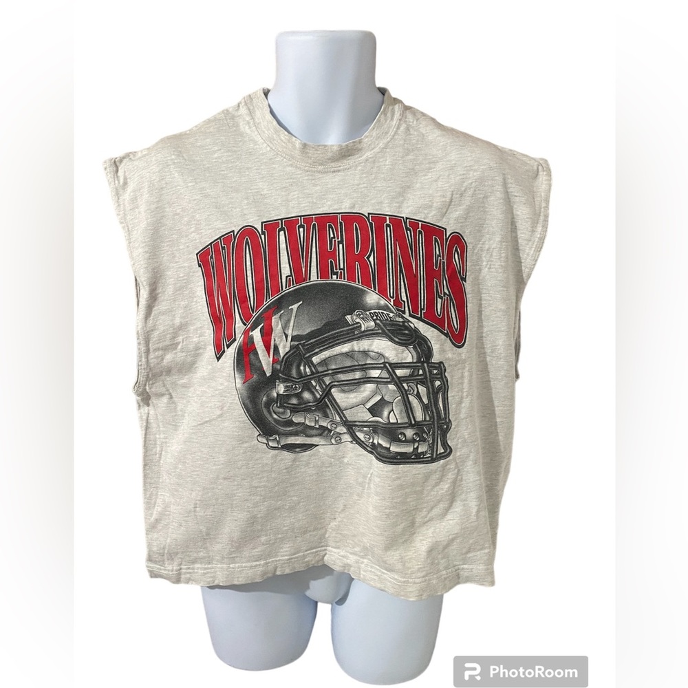 Wolverines Sleeveless Men's Shirt Size XL